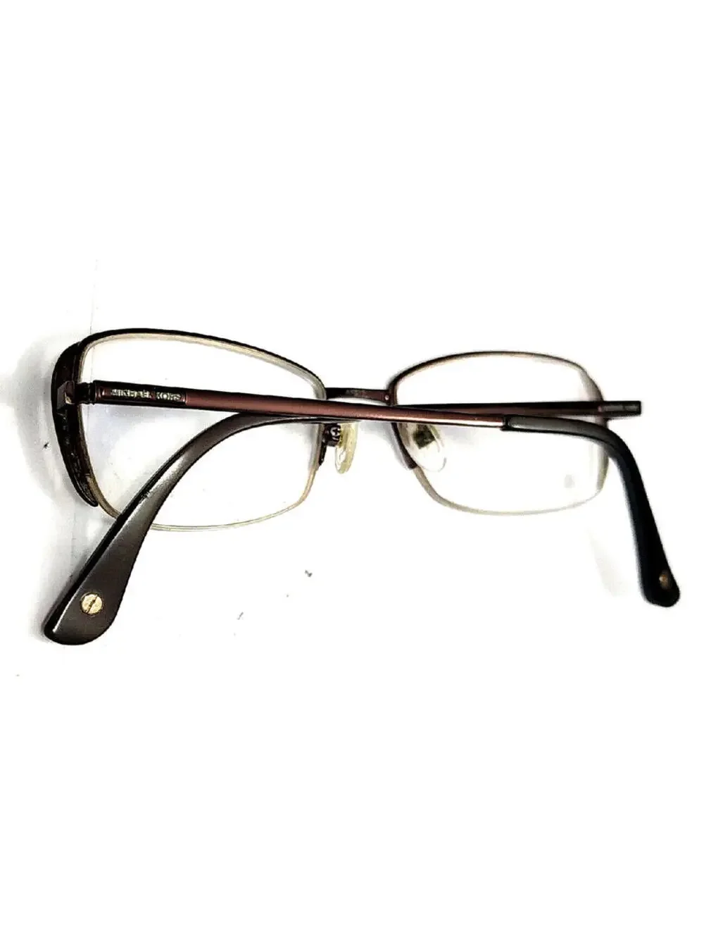 Michael Kors MK155 201 Sm Women Kids Brown Rectangle Eyeglasses Frame 48-16 135